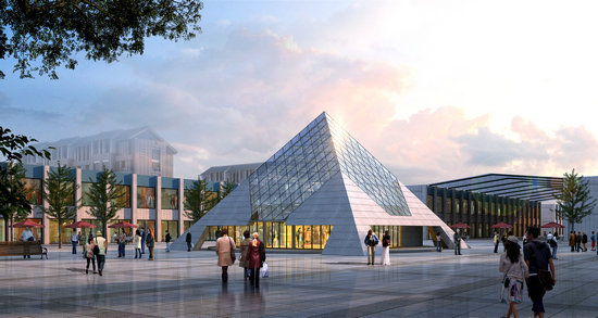 威海金字塔网架