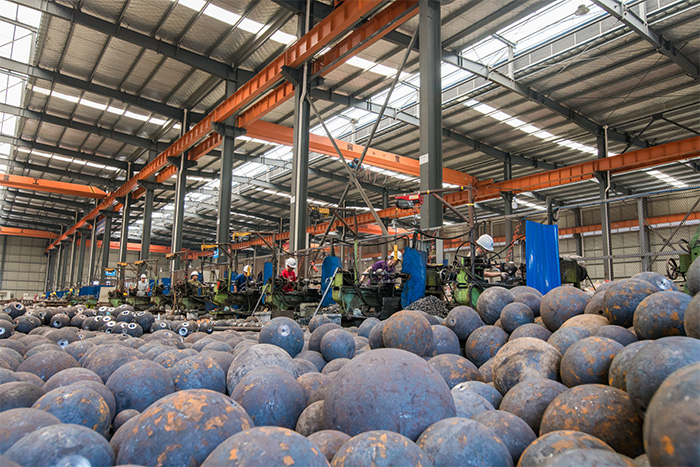 威海网架配件车间